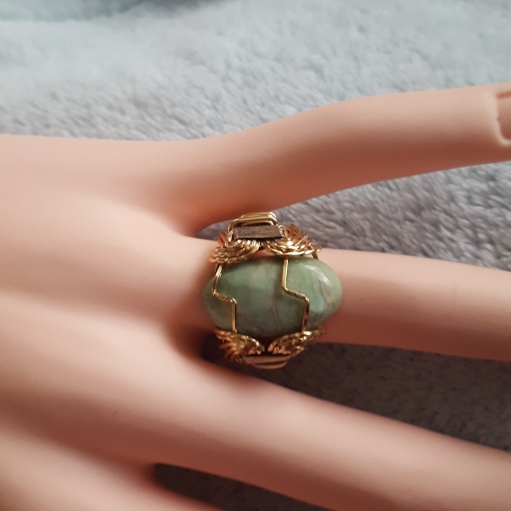 Soft green natural stone